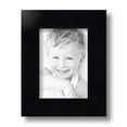 thumbnail image 2 of ArtToFrames 5" x 7" Satin Black Step Lip Picture Frame, 5x7 inch Black Wood Poster Frame (WOM-1452), 2 of 7