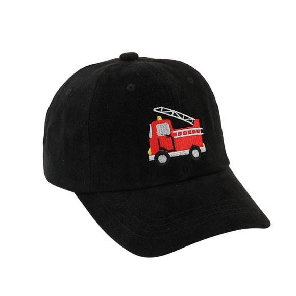 Ketyyh-chn99 Cute Farm Tractor Embroidery Baseball Cap for Boys Girls Cartoon Caps Car Boys Hat Children Baseball Summer Girls Trucker Kids Sun Kids Hat for One Size,Black