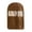 Coffee -S, variant on Transparent Multi-Layer Clothes Protector with Side Fasteners for Space Efficient Wardrobe Storage