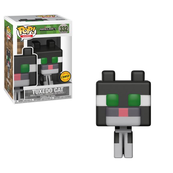 Funko POP! Games: Minecraft - Cat (styles and colors may vary) Collectible Figure Funko -
