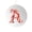 A, variant on ZZkhGO 26 Pcs Christmas Candy Cane Letter Ornaments, Acrylic Alphabet Tree Decorations, Red White Hanging Pendants for Christmas Tree Wreath Window Home DIY Decor