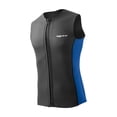 thumbnail image 2 of Baoblaze Wetsuit Top Front Zip Sleeveless Swimsuit for Water Sports Canoeing Swimming XL, 2 of 7