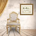 thumbnail image 3 of Perthes 32x26 Gold Ornate Wood Framed with Double Matting Museum Art Print Titled - World Plant Geography - Perthes 1838, 3 of 4