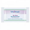 Safe n' Simple No-Sting Skin Barrier Wipe, Large, 5 x 7 Inch, 25 Count