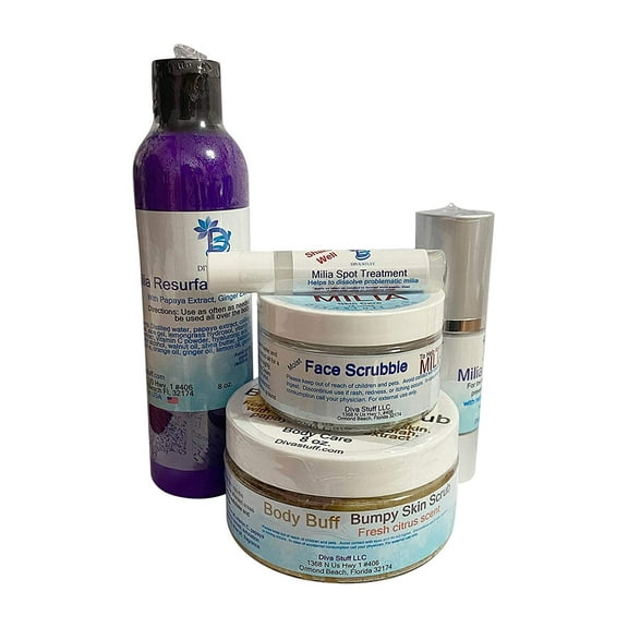 Body and Face Ultimate Skin Care Milia Treatment Kit Clear by Diva Stuff