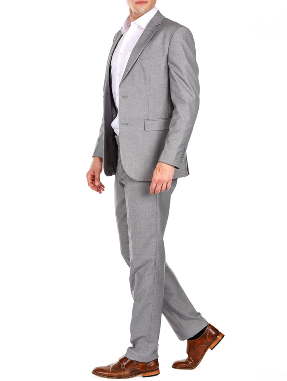 Braveman Men's Slim Fit 2-Piece Suit