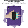 thumbnail image 2 of For 2019 iPad Air 10.5, iPad Pro 10.5" Case, Case with Screen Protector, Swivel Stand, Hand Strap and Shoulder Strap Pen Holder for Everyday Use - Purple + Green, 2 of 5