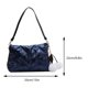 thumbnail image 5 of Bolso tipo cartera mullido para mujer Bolso de viaje de invierno ligero y de gran capacidad brillante, 5 of 8