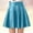 Green, variant on Pretxorve Girls Pleated Skirt Solid Faux Leather High Waist Dance Training Daily Skirts Sizes 3-12Y
