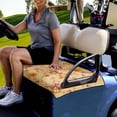 thumbnail image 3 of Xoenoiee Autumn Decor Pumpkin Sunflower Squirrel Print Golf Cart Accessories Seat Covers for EZGO, Universal Fit Golf Cart Seat Towel Blankets for Club Car, Easy to Install, Super Soft, 3 of 5