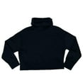 thumbnail image 2 of Pre-Owned Zara Black Turtleneck Long Sleeve Cropped Sweatshirt, 2 of 2