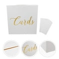 thumbnail image 3 of WORGEOUS 1 set of Wedding Party Cards Box Card Box Card Container Paper Cards Storage Box, 3 of 8
