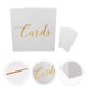 thumbnail image 3 of 1 Juego de caja para tarjetas de boda, caja para tarjetas de felicitación, decoraciones para bodas, decoración rústica para bodas, 3 of 5