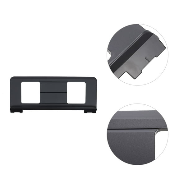 OUNONA Durable Music Stand for Electronic Piano with ABS Material Black Color Suitable for Sheet Music