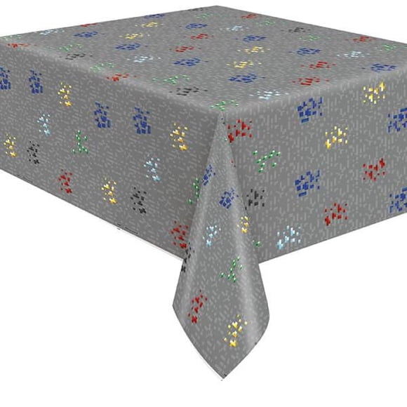 Minecraft Rectangular Plastic Table Cover, 54" x 84"