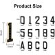thumbnail image 3 of Solar-powered Digital Doorplate Waterproof LED Address Number Sign, 3 of 5
