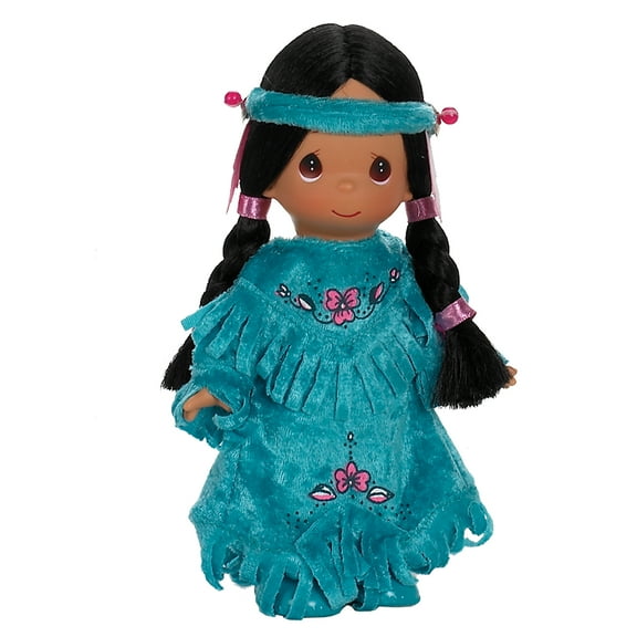 Precious Moments Dolls by The Doll Maker, Linda Rick, Ten Little Indians, 2 Little Indian, 7 inch doll