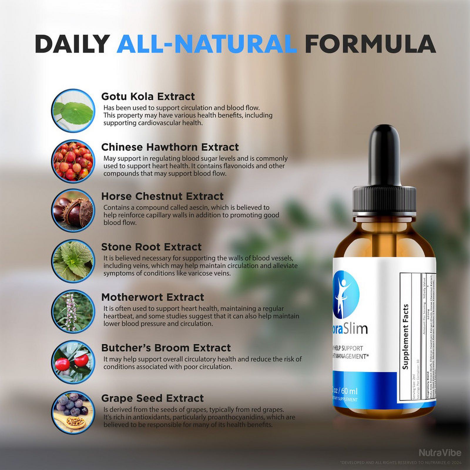 (3 Pack) FloraSlim Drops, Advanced Weight Loss Liquid, Natural Fitness Formula to Support Healthy and Active Lifestyle, Flora Slim Dropper, Flora Slim2024 Gotas Reviews (90 Servings)