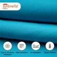 thumbnail image 2 of Covers&All Sunbrella Lumbar Pillows Set of 2, UV Fade resistant & Water Repellent Rectangle Lumbar Throw Pillows (Inserts with Covers) for Indoor Outdoor Use, 2 of 5