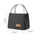 thumbnail image 4 of Lunch Box Bag with Handles Reusable Lunch Box Bags for Car Travel Work Picnic, 4 of 4