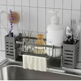 thumbnail image 3 of RAGUPEL Kitchen Sink Organizer, Multi-Functional Sponge Holder for Kitchen Sink, Ventilated and Waterproof, 3 of 5