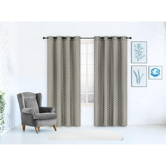 Safdie & Co. Rideau 84L Tissé Jacquard Brayden Taupe