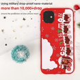 thumbnail image 5 of 13 fundas para teléfono, funda de TPU suave con diseño de Papá Noel y diseño navideño rojo para iPhone 13, para mujeres y niñas, con diseño de tren navideño, 5 of 5