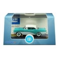 thumbnail image 3 of 1955 Buick Century Turquoise and Polo White 1/87 (HO) Scale Diecast Model Car by Oxford Diecast, 3 of 3