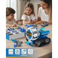 thumbnail image 4 of Juguete de construcción de robots Opmind 5 en 1 STEM, 494 piezas, para niños de 8 a 13 años, 4 of 7