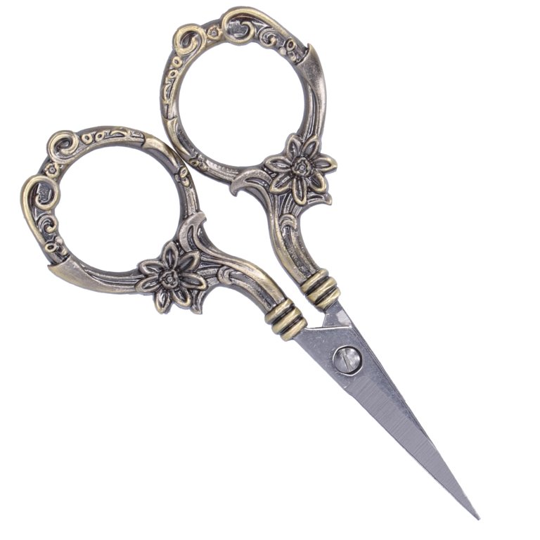 4 Multi Purpose Eye brow Fancy Small Embroidery Sewing Scissors