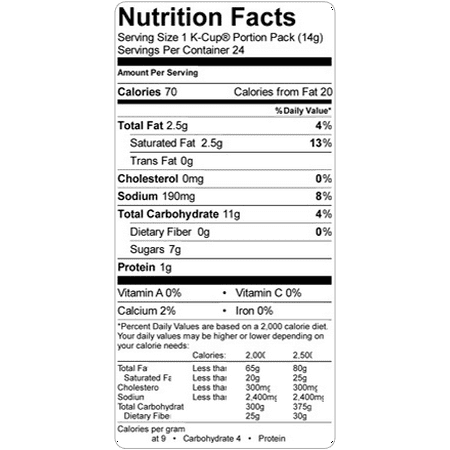 Cafe Escapes Cafe Vanilla, Keurig K-Cup Pod, Contains Milk, 16ct
