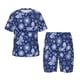 thumbnail image 1 of Balery Beautiful Snowflake Butterfly Conjunto de Pijama Infantil de Manga Corta con Estampado – Ropa de Dormir de Algodón Suave-XX-Large, 1 of 6