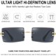 thumbnail image 4 of Ubiuo Rimless Rectangle Sunglasses For Women Fashion Frameless Square Glasses For Men Ultralight Uv400 Eyewear Unisex, 4 of 4