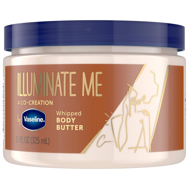 Manteca corporal Vaseline Illuminate Me Manteca de karité 325 ml