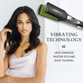 thumbnail image 3 of Vibrastrait Pro Vibrating Ceramic Tourmaline Ionic Flat Iron, 1.75-inch | Fast, Frizz-Free Ceramic Hair Straightener: Easy, Gentle Glide for Waves, Curls, Smooth Hair | Professional Styling Tools, 3 of 8