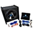 thumbnail image 3 of Rockville RV12.1C 600w 12" Loaded Car Subwoofer Enclosure+Mono Amplifier+Amp Kit, 3 of 15