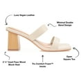 thumbnail image 2 of Journee Collection Womens Nolla Tru Comfort Foam Open Square Toe Block Heel Sandals, 2 of 6
