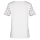 thumbnail image 5 of Tops de impresión de manga corta de ocio de encaje de cuello redondo de verano de moda para mujer Fridja  zx1690, 5 of 8