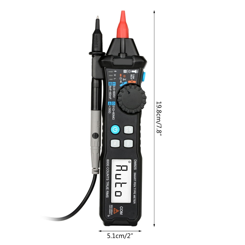 MOMOJIA Portable Multimeter Digital Multimeter Pen Type AC for DC Voltage Non-Contact Vo