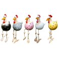 thumbnail image 4 of Lindo enchufe de resina escultura de pollo día de la madre gallina gallo estatua X5 Likrtyny 5zy2an6ps2he5sv4, 4 of 8