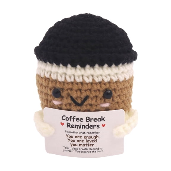 Coffee Gifts for Coffee Lovers, Handmade Gift for Women Men, Home Office Desk Decor Encouragement Little Reminders Gift
