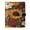 Autumn Floral Patterns, variant on DIY Green Volleyball Printed Microfiber Leather Notebook 9.2x6.7" Refillable Binder Journal with Pen Loop&Pockets 100 Sheets