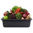 thumbnail image 5 of 4-Pack 24 L Gray Large Plastic Bus Box,  Bus Tubs, 5 of 7