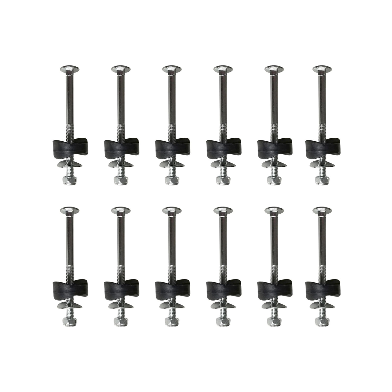 12pcs Trampoline Screws Set For Attaching The Trampoline High Quality Strong Trampoline Fixing Screws Kit Stability Tool Set Safety Trampoline Replacement Parts Accessories
