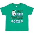 thumbnail image 3 of Inktastic Baby's First Christmas 2025-snowman Boys or Girls Baby T-Shirt, 3 of 5
