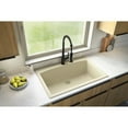 thumbnail image 5 of Karran Usa Qt-712-Pk1 Quartz Qt 33" Drop In Single Basin Quartz Composite Kitchen Sink -, 5 of 5