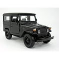 thumbnail image 1 of Toyota FJ40 Land Cruiser 1/24 Scale Diecast Metal Car Model - BLACK, 1 of 2