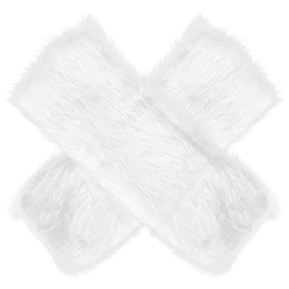 SWETRACE Women's Soft Fuzzy Leg Warmers, 1 Pair Cozy Winter Accessories for Cold Weather Comfort and Warmth