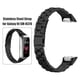 thumbnail image 3 of Btafrte Correa reloj acero inoxidable para Galaxy Fit SM-R370 (negro), 3 of 7