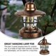 thumbnail image 3 of Portable Electric Camping Lantern Lamp - Retro Metal Cob Led Camping Light With Foldable Hook, Battery Powered Camping LanternScvvd, 3 of 4